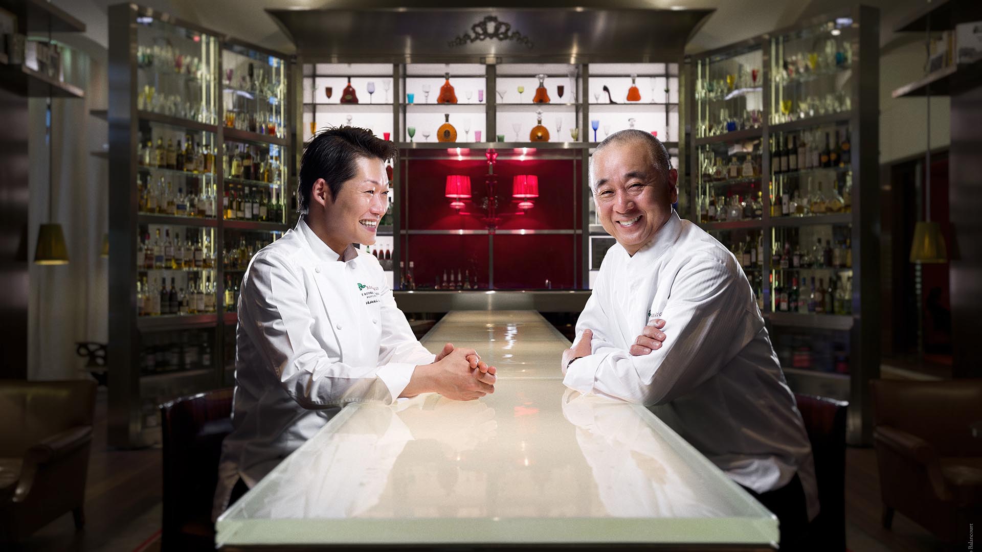 Chefs Nobu Matsuhisa & Hideki Endo