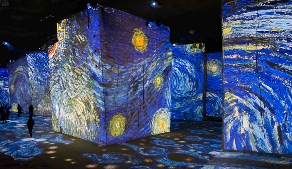 Van gogh la nuit étoilée outlet exhibition