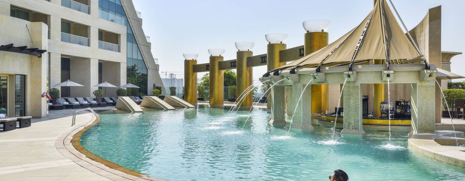 Raffles Dubai - Pool Bliss