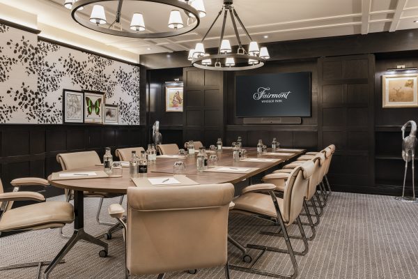 Emerald Meeting Space in Windsor at Fairmont Windsor Park Hotel