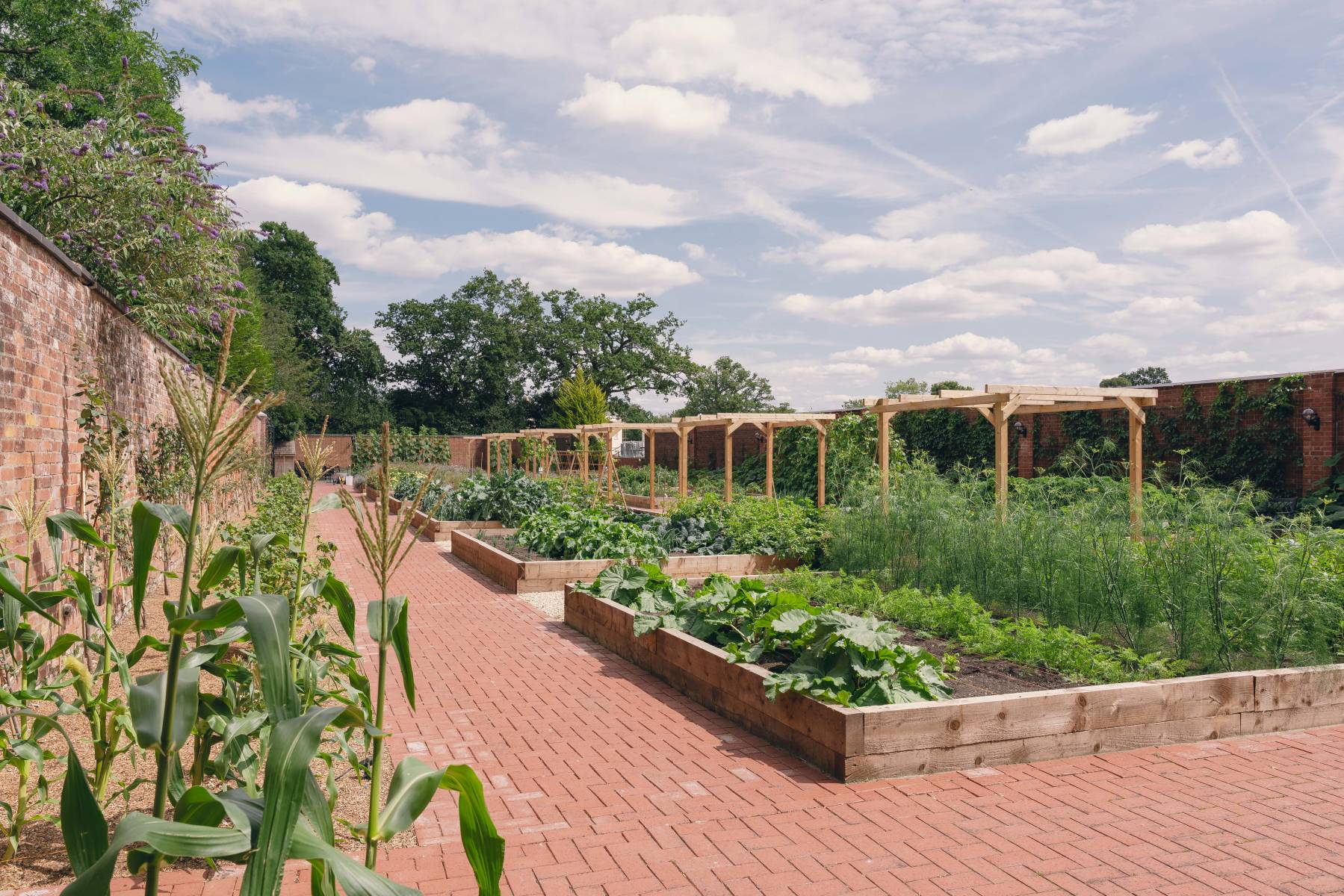 The Walled garden at Fairmont Windsor Park