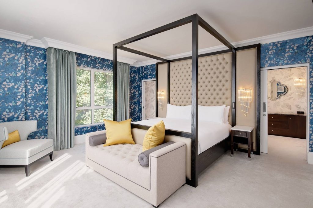 Luxury bedroom at Fairmont Windsor Park in Windsor