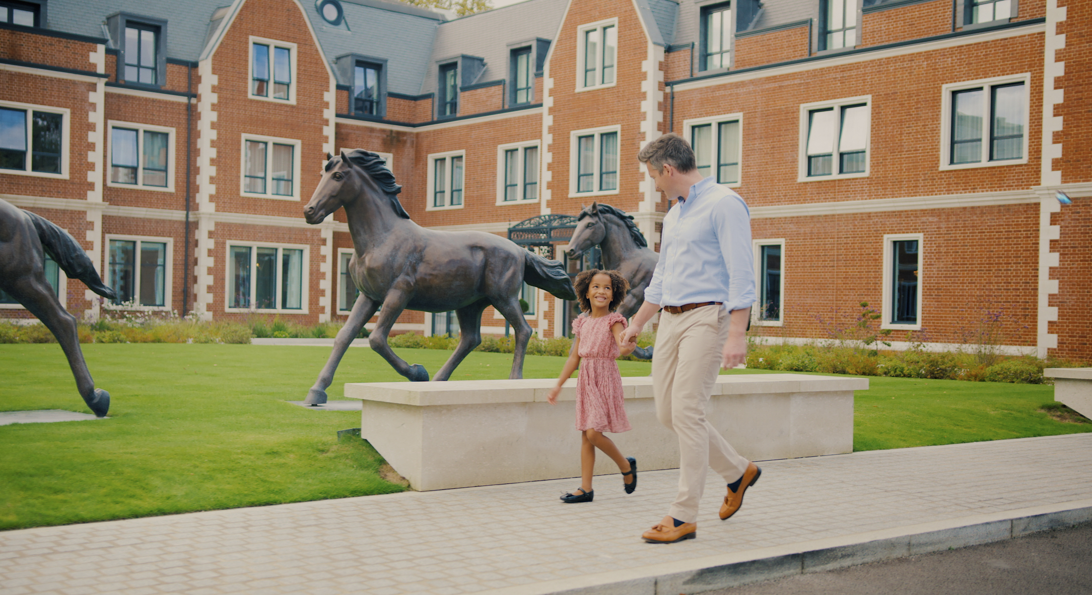 Family at Fairmont Windsor Park Hotel in Windsor, Berkshire