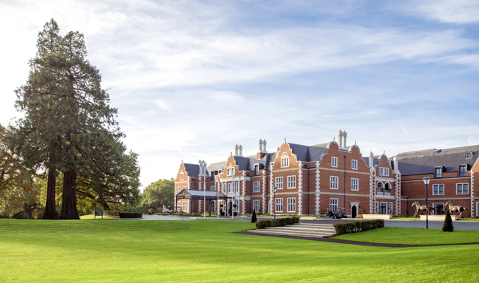 Autumn time at Fairmont Windsor Park near London Heathrow