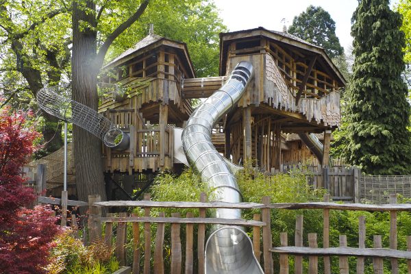 Windsor Great Park Adventure Play playground near Fairmont Windsor Park children's outdoor activity.