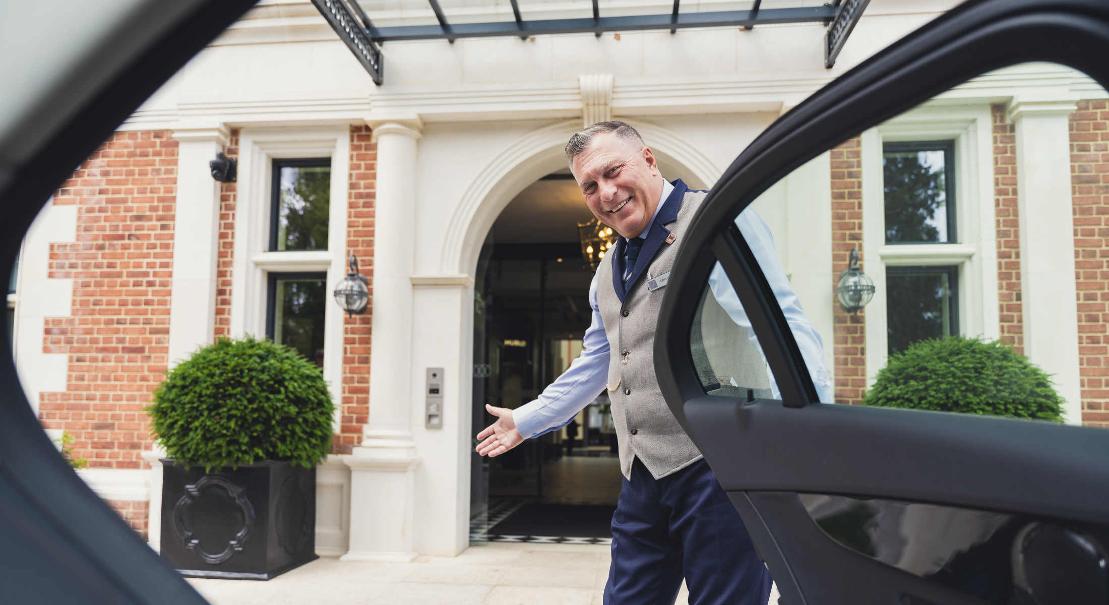 Career hiring luxury brand hotel concierge door man jobs UK