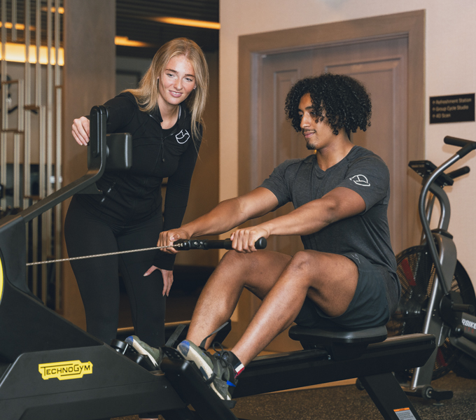 Rowing Machine at Fairmont Spa and Wellness, Fairmont Windsor Park