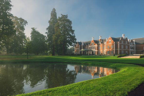 Fairmont Windsor Park Hotel in the autumn morning.