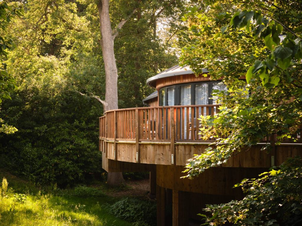 Treehouse Suite balcony at Fairmont Windsor Park