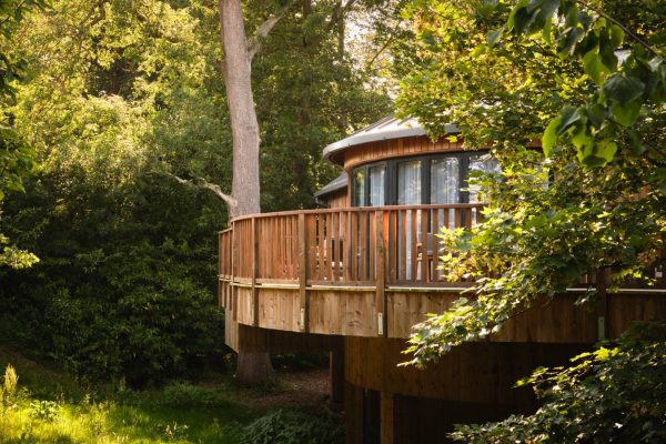 Treehouse Suite balcony at Fairmont Windsor Park