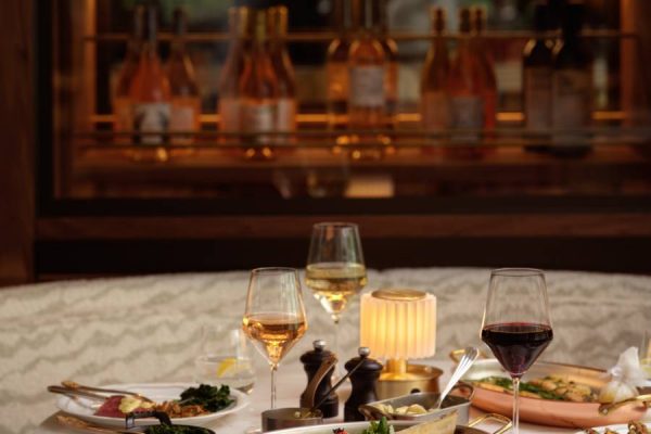 Wine and steak at The Windsor Brasserie