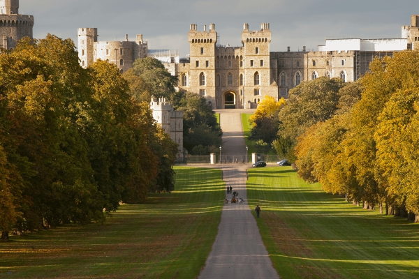 The long walk to Windsor Castle