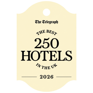 The Telegraph Best 250 Hotels in the UK 2026 logo