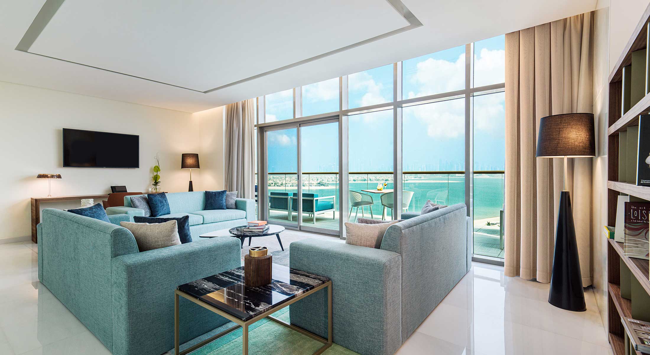 Three Bedroom Luxury Penthouse in Dubai | Th8 Palm Hotel
