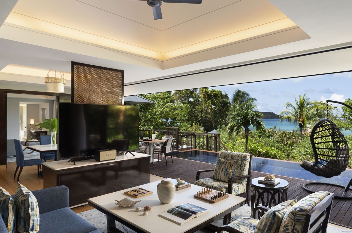 Raffles Seychelles - Two Bedroom Beachfront Villa