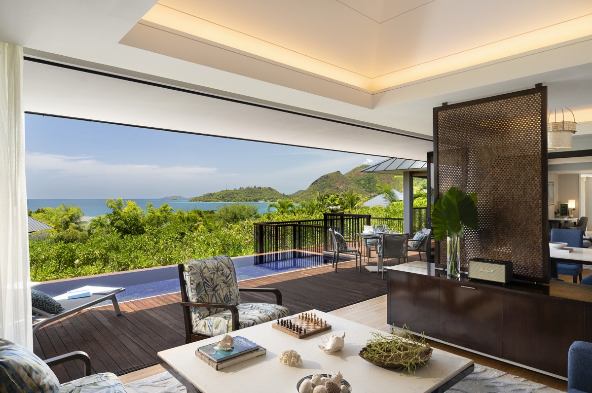 Raffles Seychelles - Two Bedroom Ocean View Pool Villa