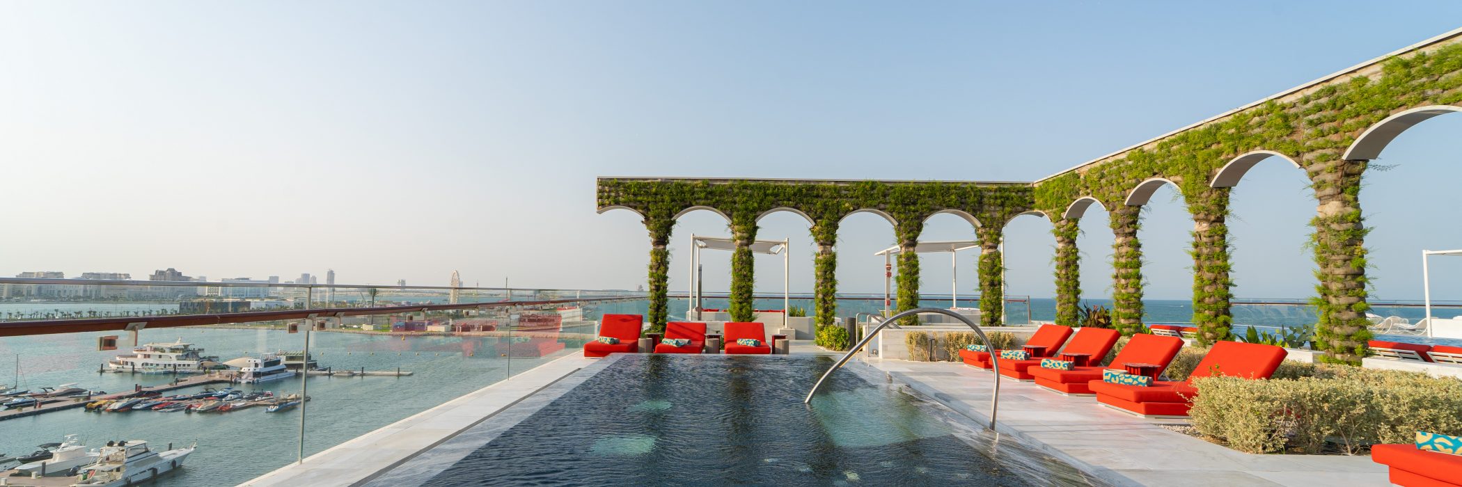 Raffles Doha - Aqua Urban Deck – Pool Pass & Aqualuxe Cabana