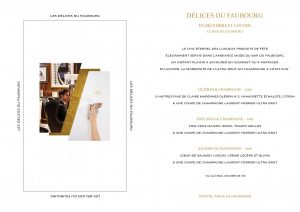 Les Délices du Faubourg - Le Bar du Faubourg