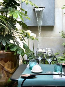 La terrasse du restaurant Blossom