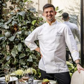 Restaurant Maison Blossom le chef Christophe Chottin