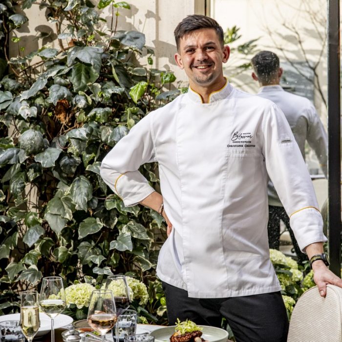 Restaurant Maison Blossom, le chef Christophe Chottin
