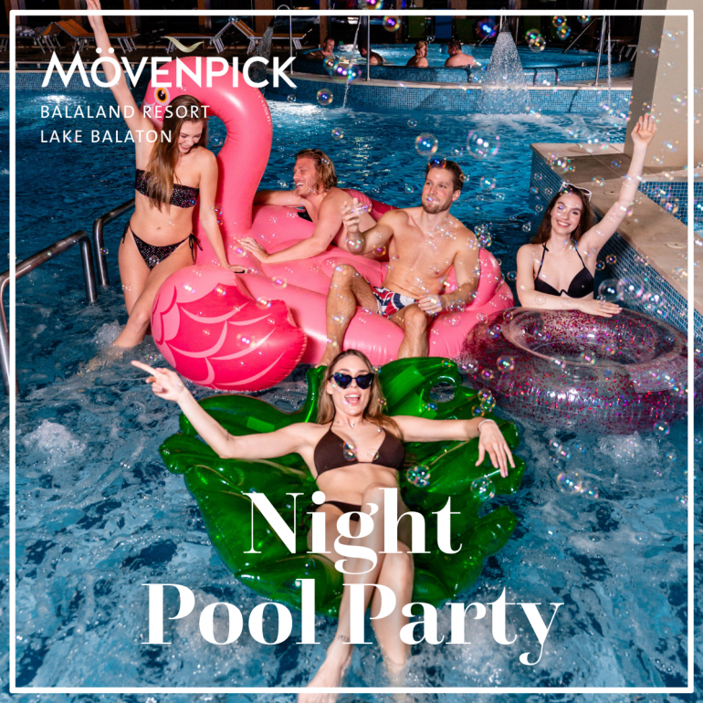 Night Pool Party at Balaland