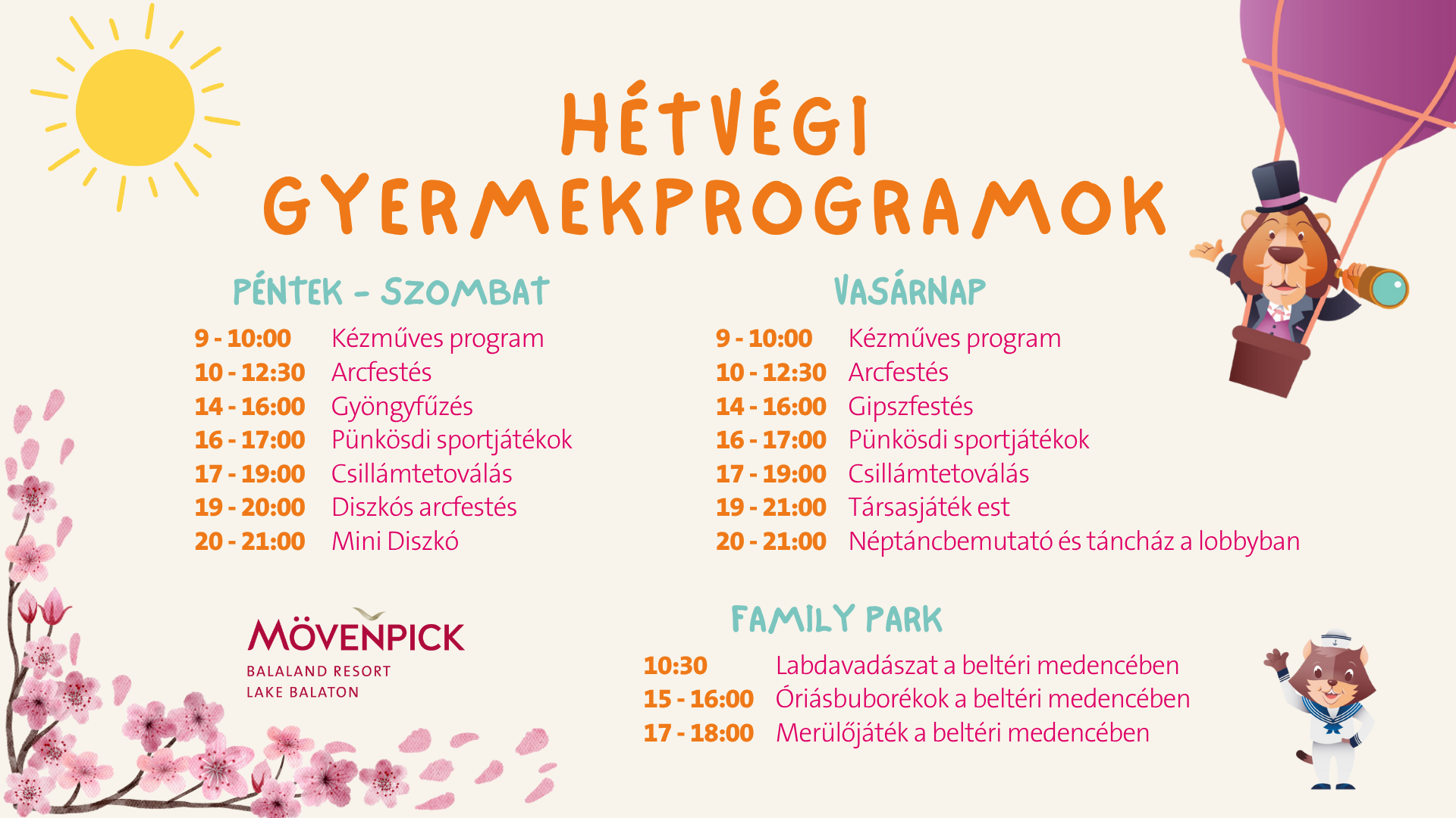 gyerekprogramok