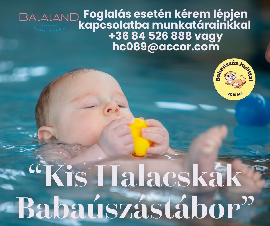 Kis Halacskák - Babaúszástábor a Balalandban