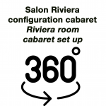 Riviera room in cabaret layout