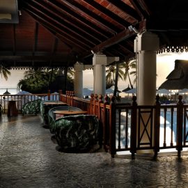  Sofitel Mauritius LImperial Resort Spa Kestrel Bar at Sunset