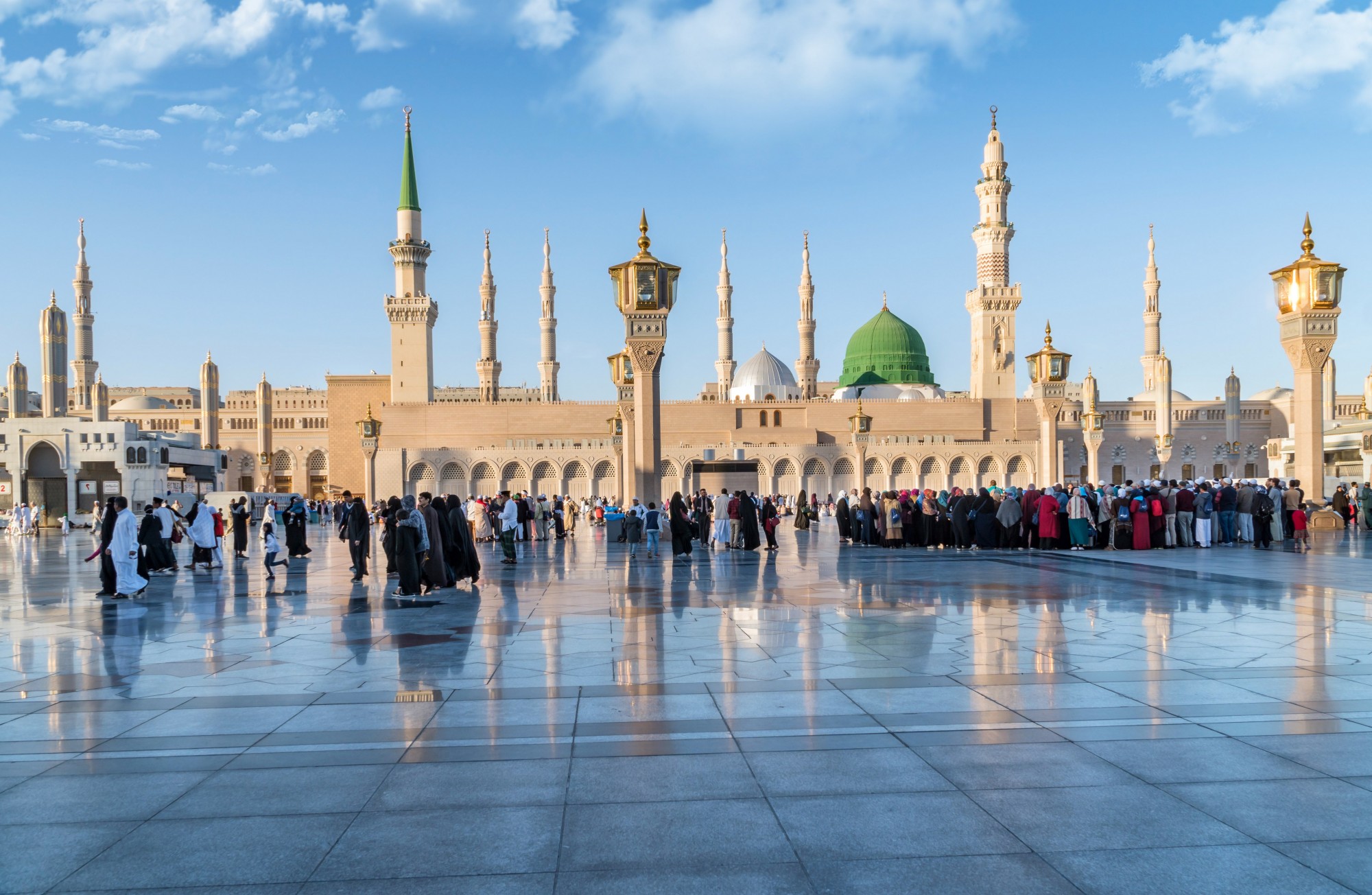 Masjid Pertama Di Madinah Masjid Nabawi Madinah Madina Mosque Arabia