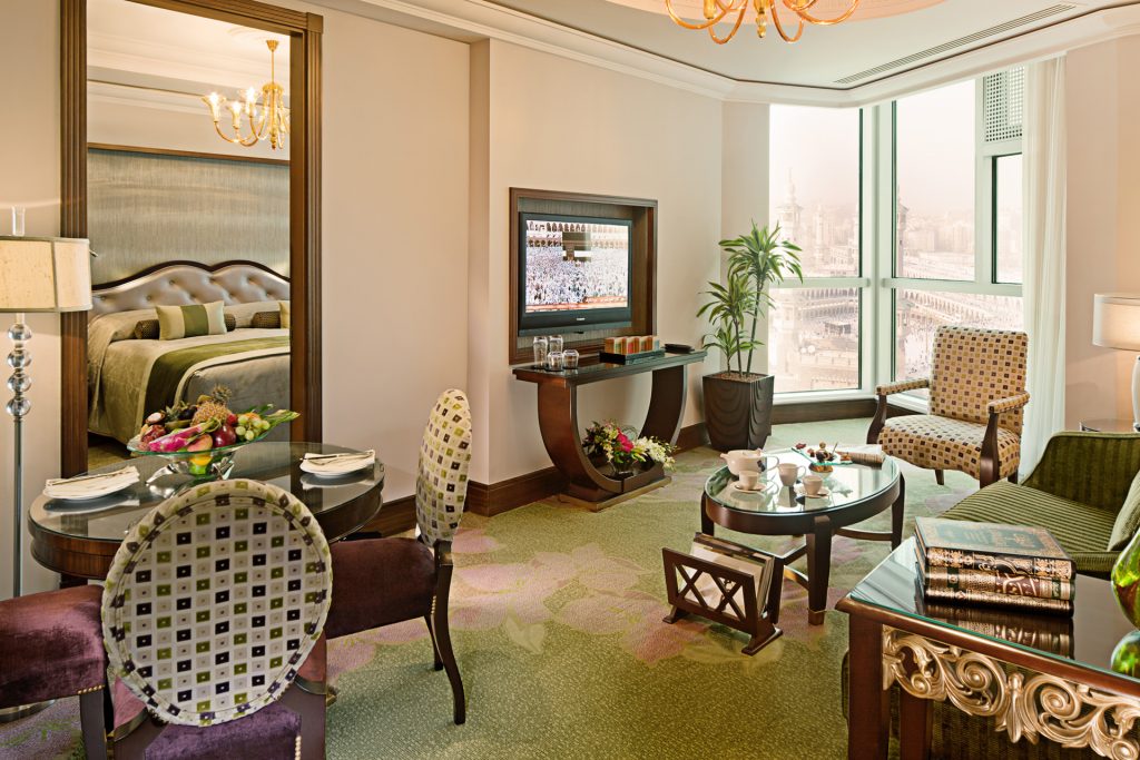 Raffles Makkah Palace hotel suite