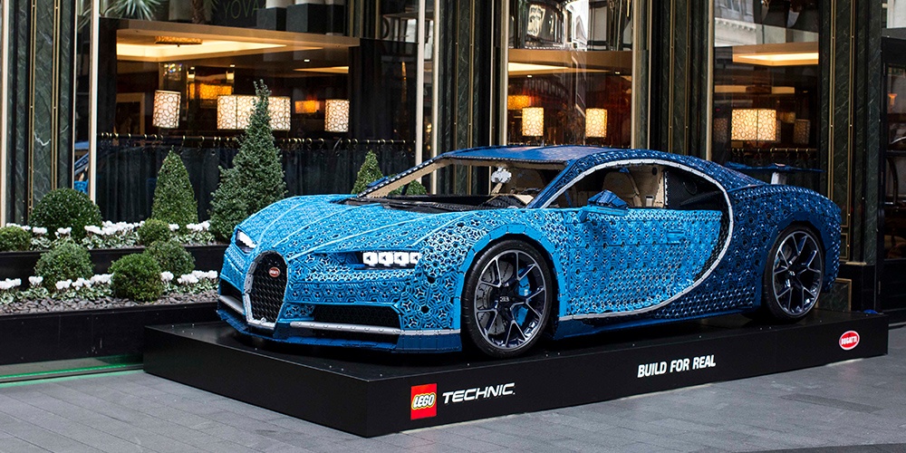 life size bugatti chiron lego