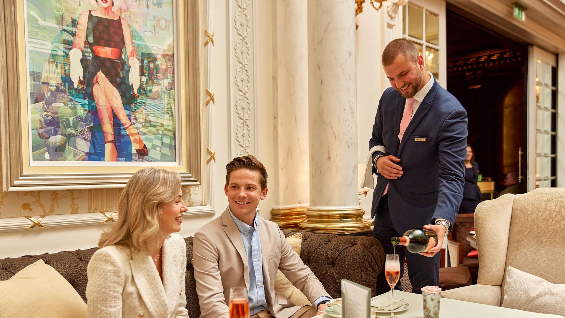 The Thames Foyer Afternoon Tea London The Savoy