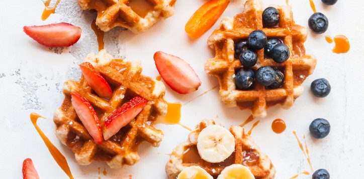 traditionalbelgianwaffleswithfreshfruitandcaramelonwhite-2